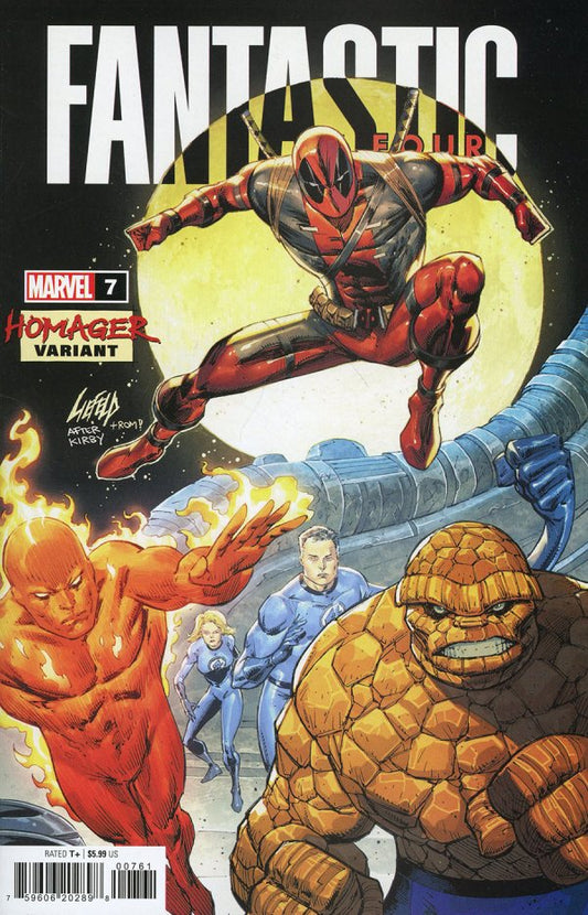 Fantastic Four #7 Rob Liefeld Homager Variant
