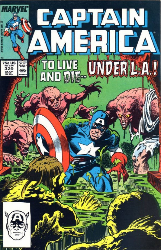 Captain America #329