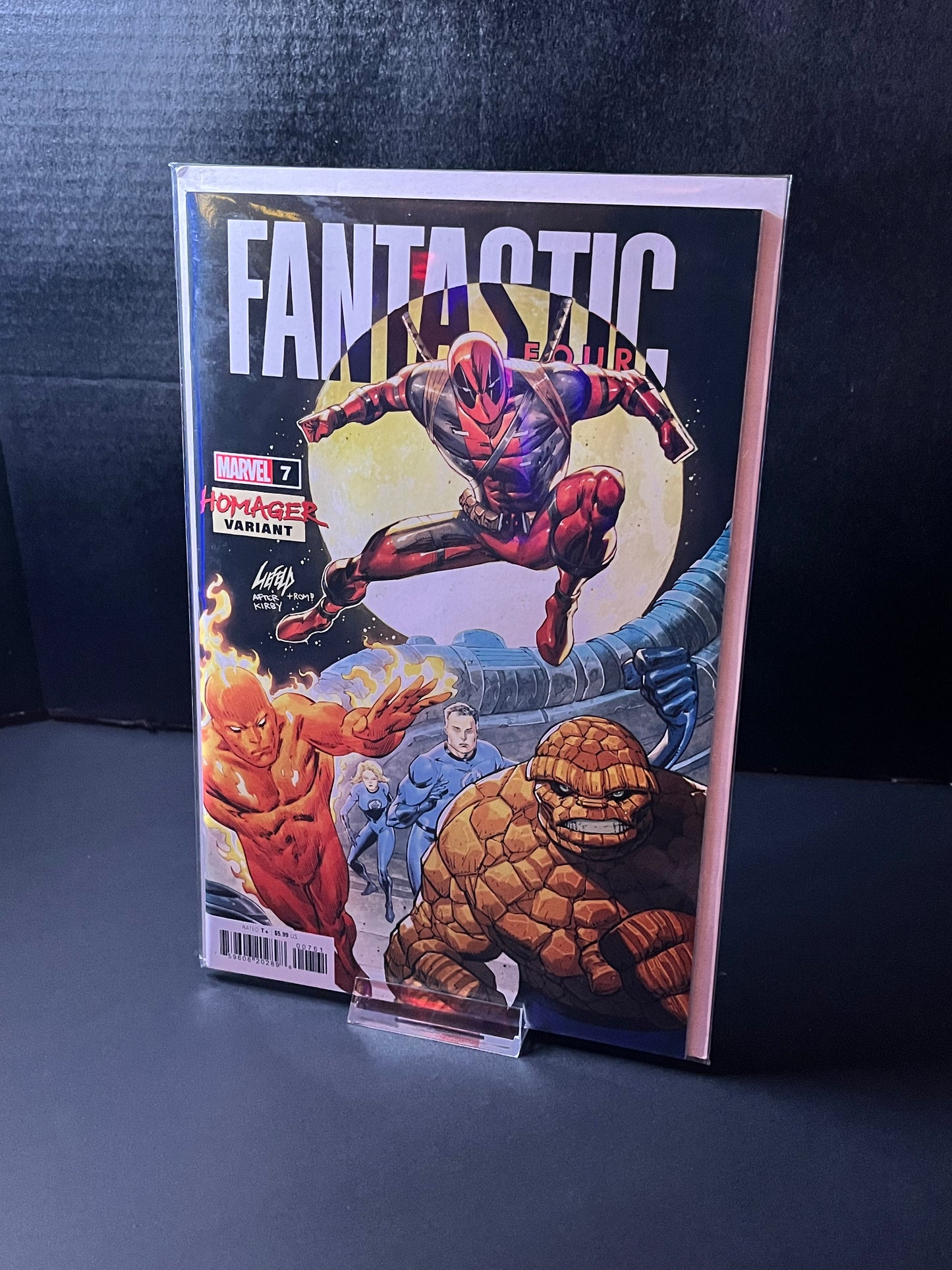Fantastic Four #7 Rob Liefeld Homager Variant