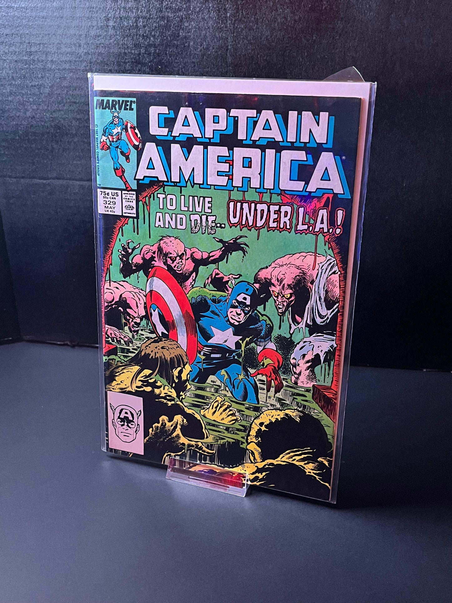 Captain America #329